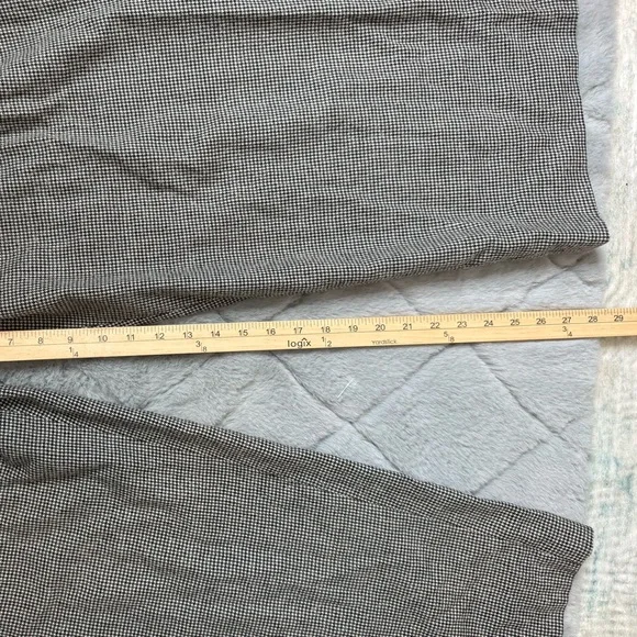 TOAST Plaid Wool Pleat Front Houndstooth Trousers UK Size 16 US Size 12 XL - Picture 10 of 14